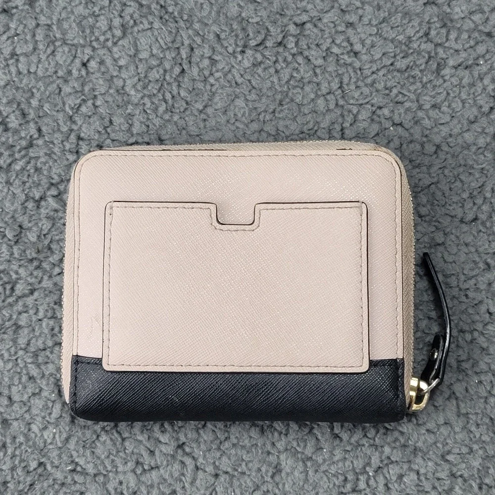 Kate Spade New York Wallet Pink‎ Leather Laurel Way Darci Clutch Zip Around NY